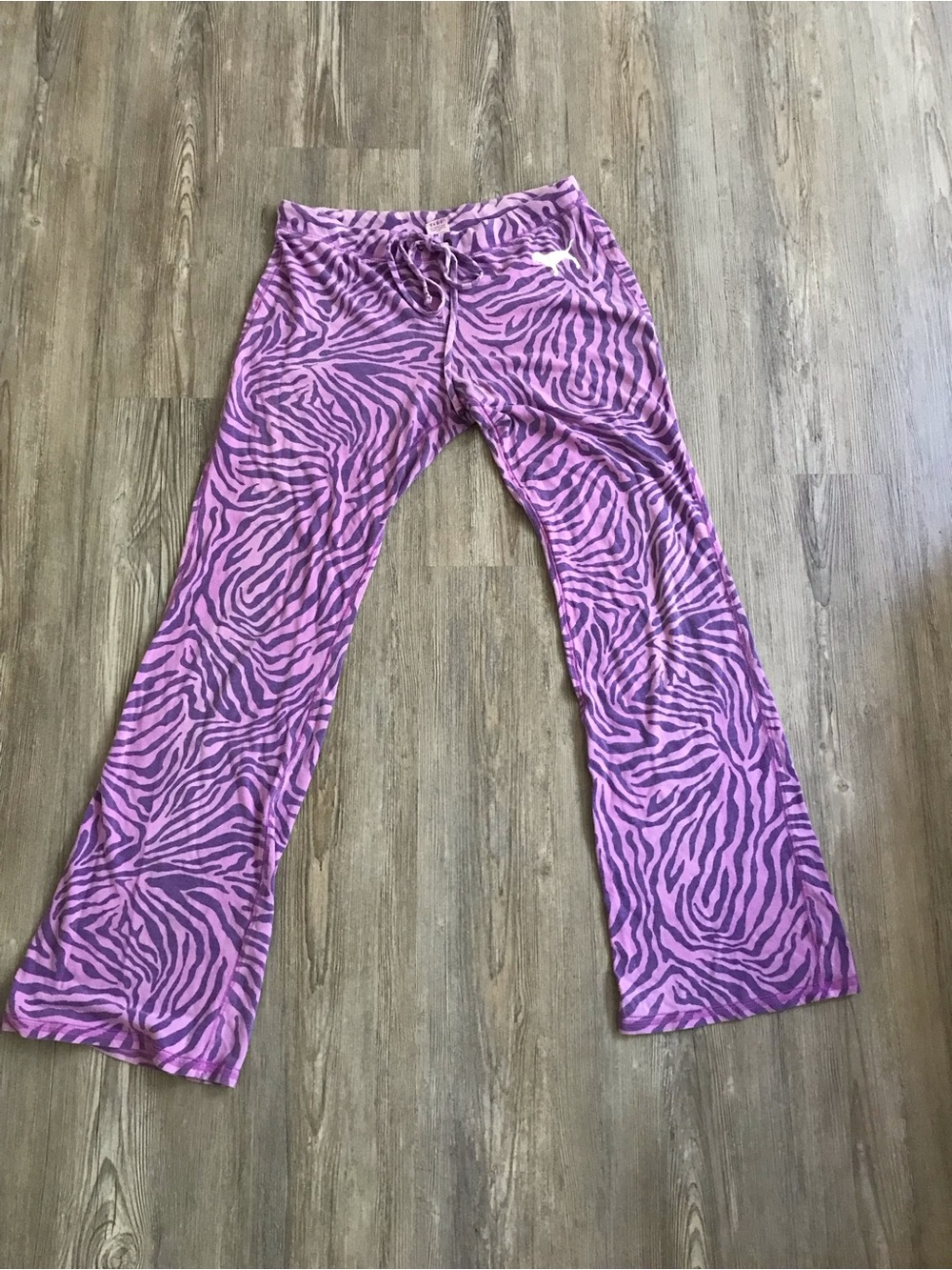 PINK Victoria's Secret Purple Zebra Lounge Pants
